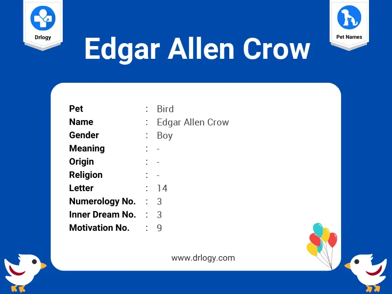 Edgar Allen Crow Name Meaning
